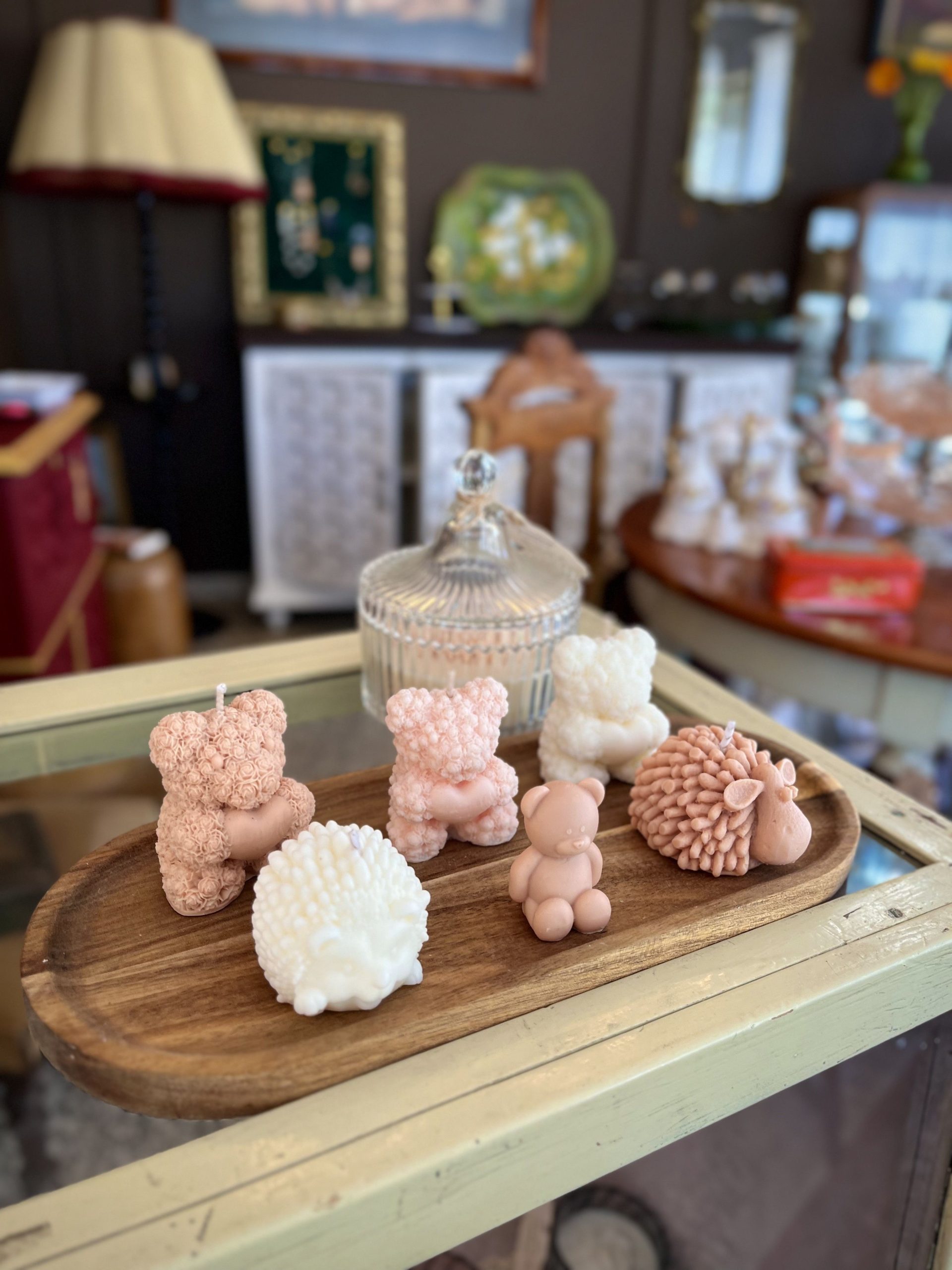 Handcrafted scented candles